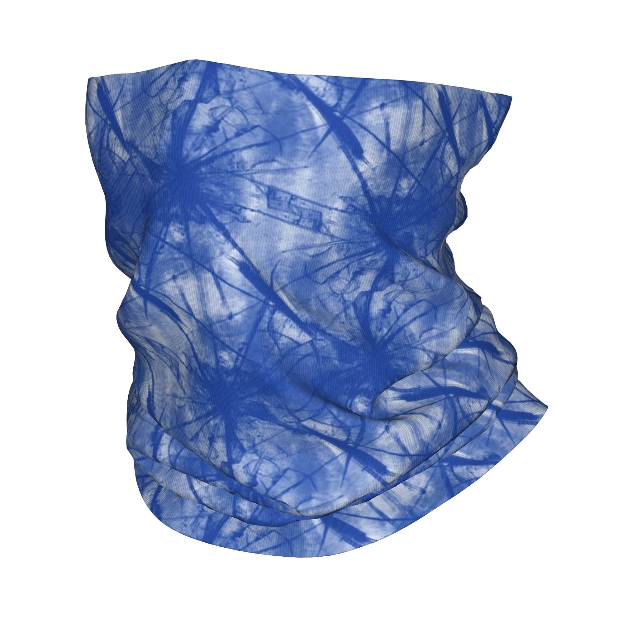 Shibori Tie Dye - Indigo Tie Dye Shibori Pattern Bandana