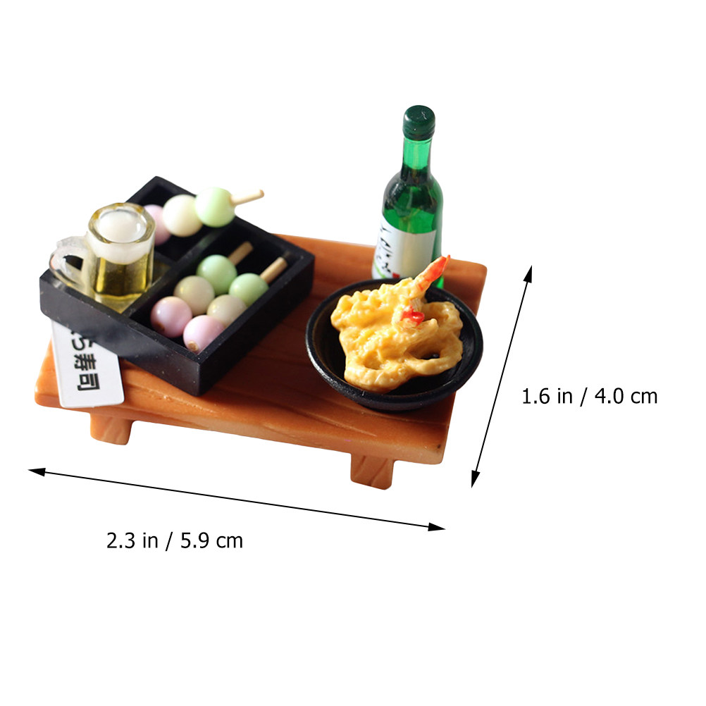 3Pcs Mini Sushi Realistic Deco - огляд і ціна Japanese Lifestyle Japanese