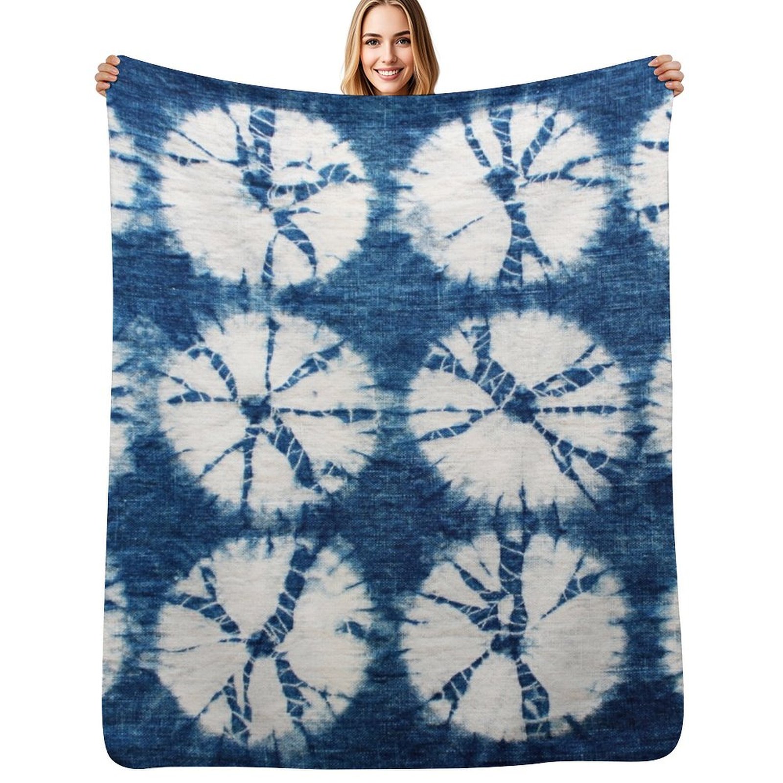 Shibori Circles, Indigo, Tie D - огляд і ціна Shibori Tie Dye