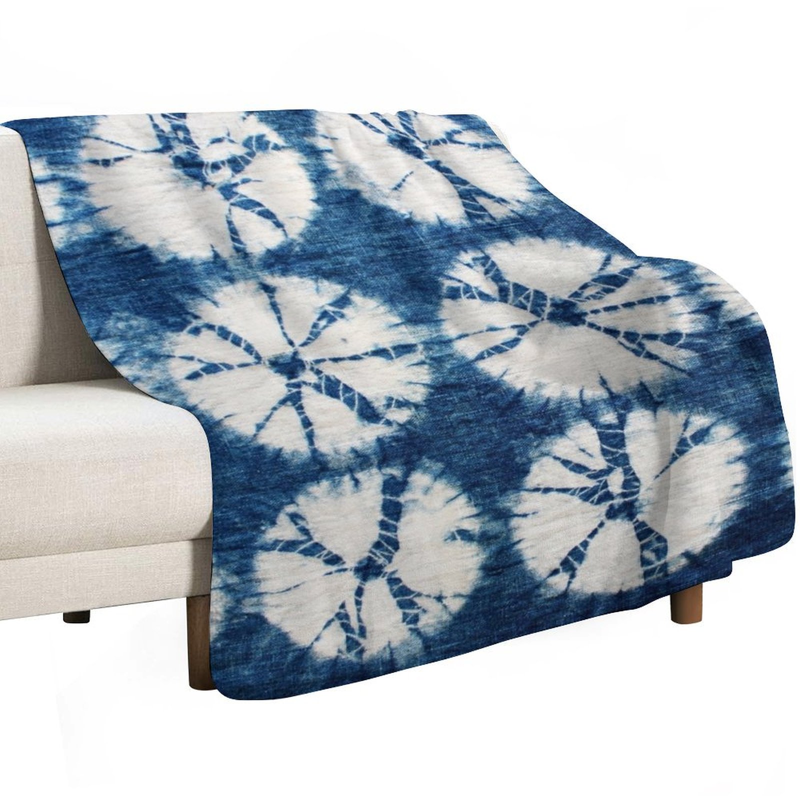 Shibori Circles, Indigo, Tie D - огляд і ціна Shibori Tie Dye
