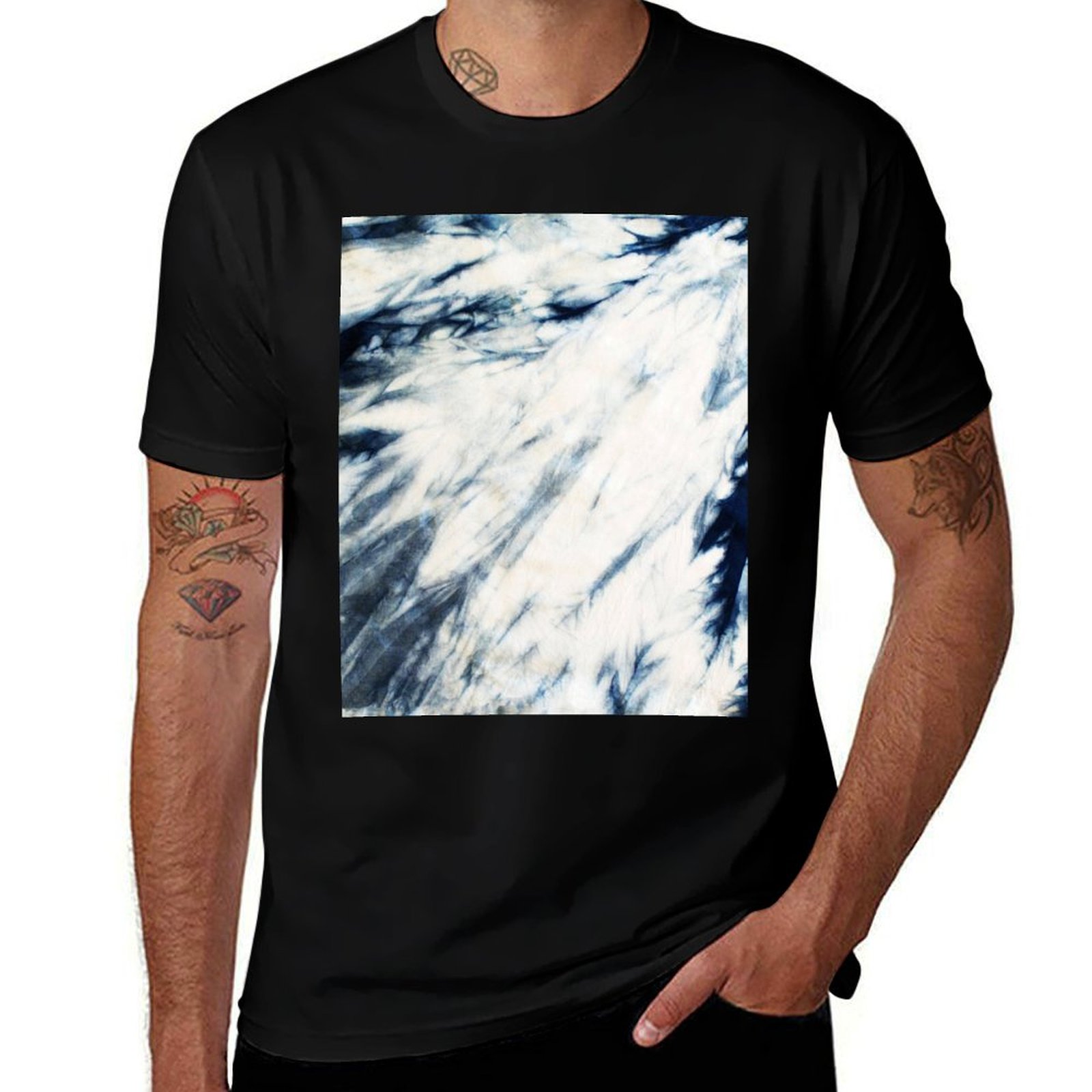 Shibori Indigo Marble Tie Dye  - огляд і ціна Shibori Tie Dye