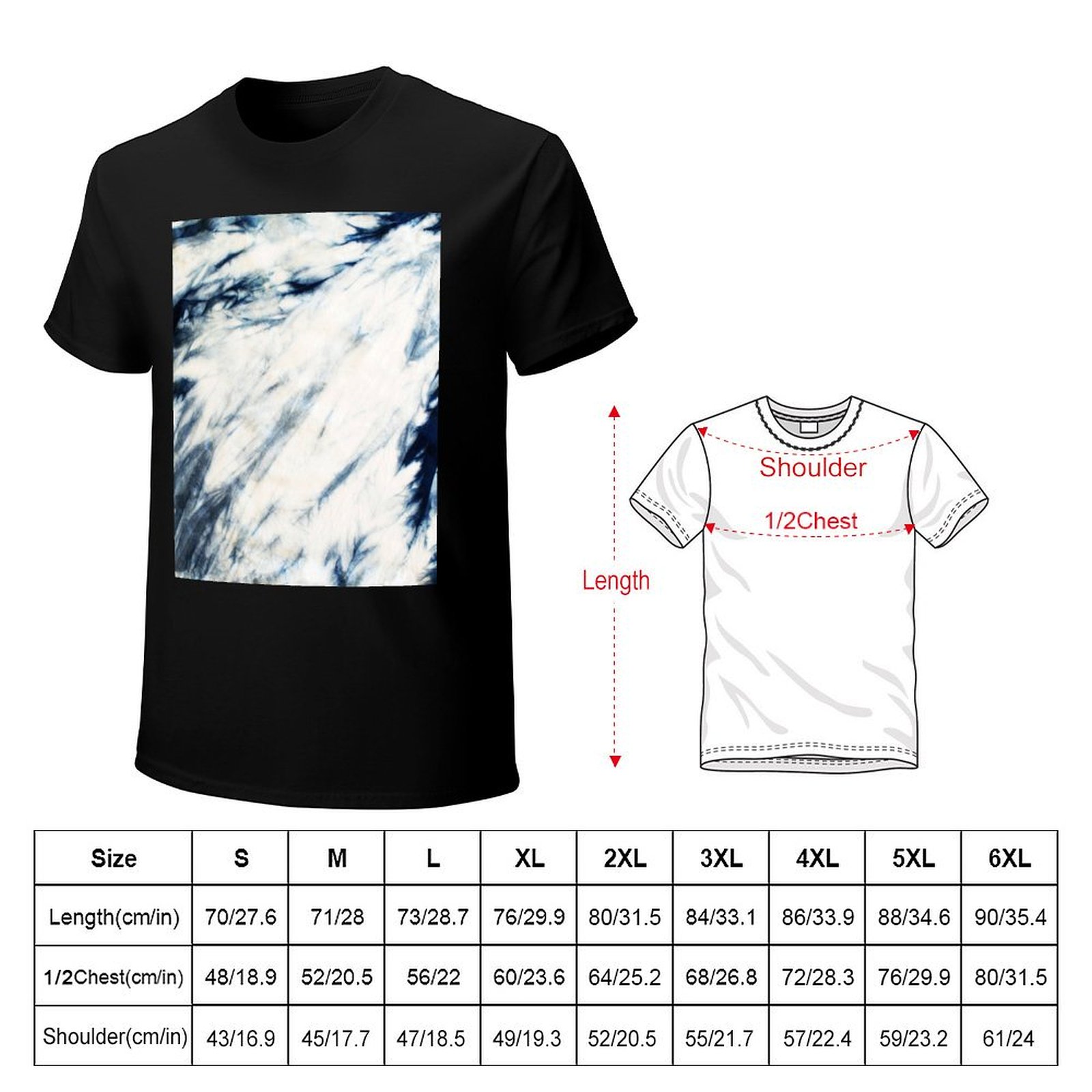 Shibori Indigo Marble Tie Dye  - огляд і ціна Shibori Tie Dye