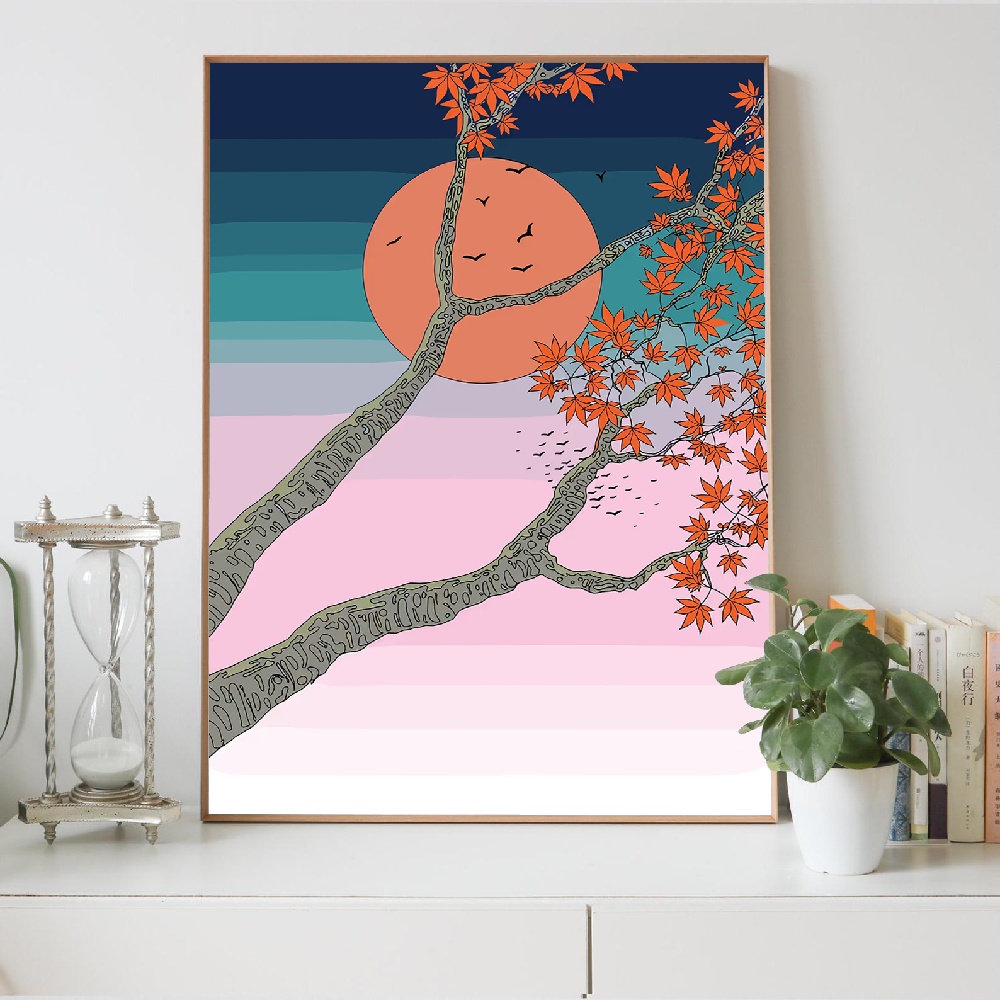 Japanese Style Mountain Landsc - огляд і ціна Japanese Lifestyle Japanese